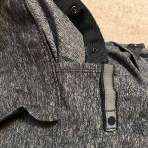 Vinyasa Scarf in Gray-Teal Lululemon EUC